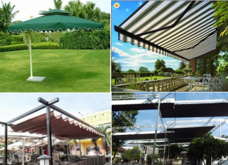 Những mẫu mái che di động thông minh chất lượng