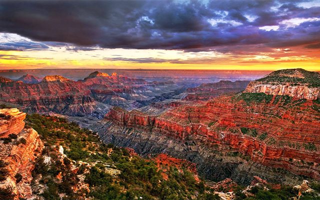 Kỳ quan thiên nhiên hũng vĩ của vườn quốc gia Grand Canyon